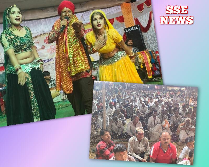 मेले में शंकर लख्खा के भजनों की सरिता में आधी रात तक डूबकियां लगाते रहे हजारों श्रद्धालु