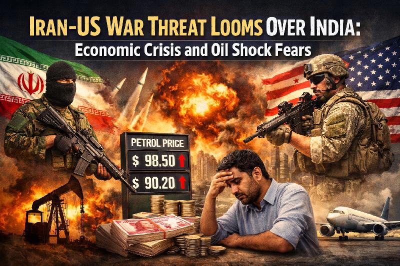 ईरान-अमेरिका युद्ध की आंच भारत तक: अर्थव्यवस्था, तेल संकट और सुरक्षा पर बड़ा खतरा