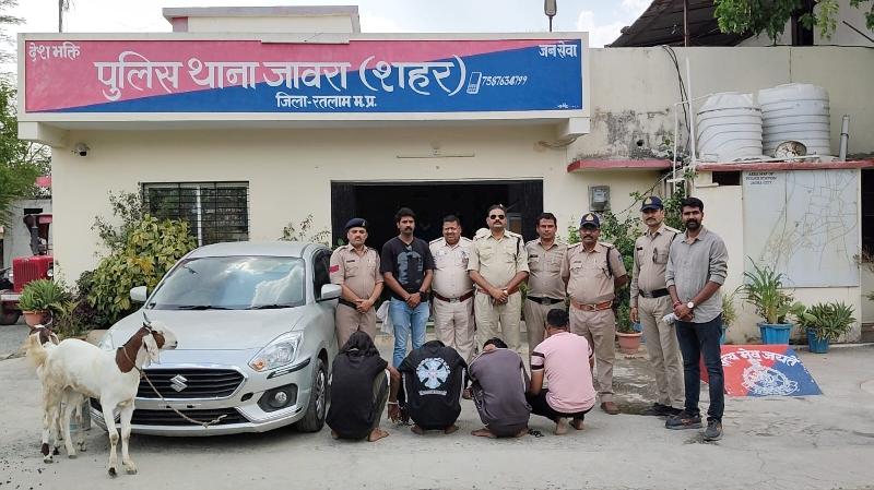 जावरा शहर पुलिस का बड़ा एक्शन: