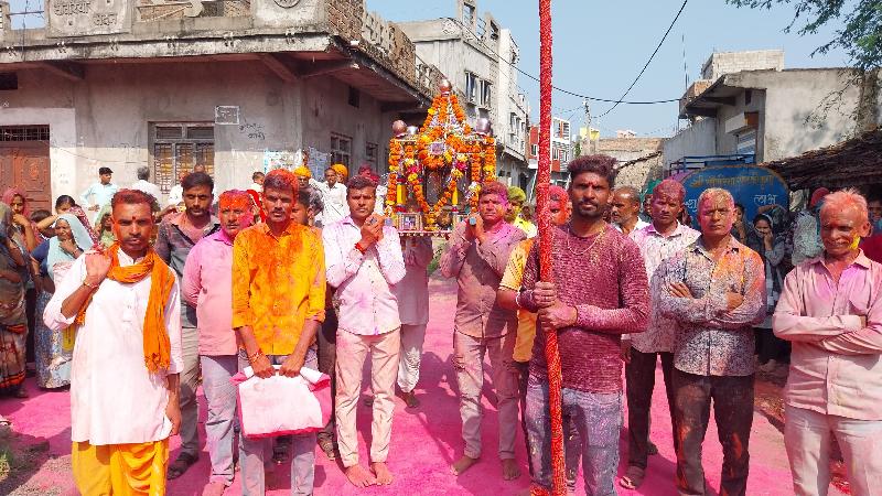 हर्षोल्लास के साथ मना जलझूलनी एकादशी पर्व: