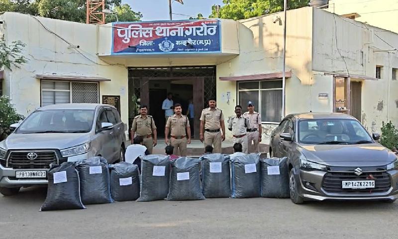 मंदसौर में एनडीपीएस एक्ट के तहत बड़ी कार्रवाई: